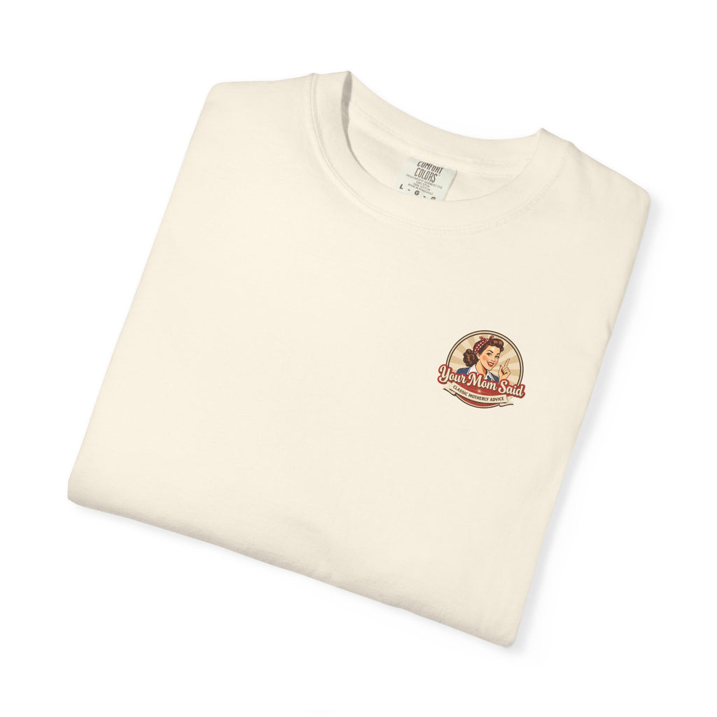 T-Shirt — “Your Mom Said You Can't Fix Stupid But You Can Buffer It With A 12-Pack” Beer Graphic Tee