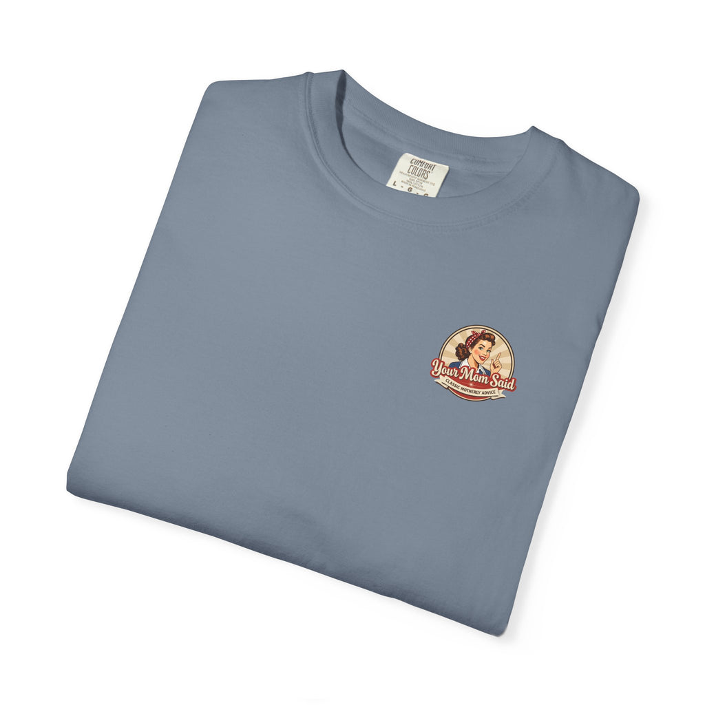 T-Shirt — “Your Mom Said You Can't Fix Stupid But You Can Buffer It With A 12-Pack” Beer Graphic Tee